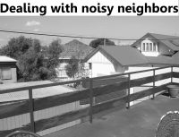 Cover for 'Dealing with noisy neighbors'