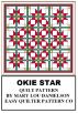 Quilt Pattern - Okie Star by Mary Lou Danielson