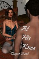 Cover for 'At His Knee'