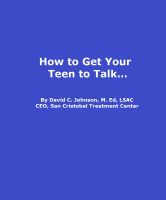 Cover for 'Get your teen to talk.....'