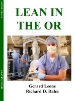 Cover for 'Lean in the OR'
