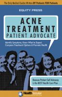 Cover for 'Acne Treatment Patient Advocate'