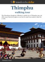 Cover for 'Thimphu Walking Tour'