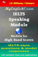 Cover for 'IELTS Speaking Module: Model Responses for High Band Scores'