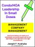 Condo/HOA Leadership in Small Doses â€“ Management Company Management by Joseph Kushuba