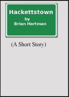 Cover for 'Hackettstown (A Short Story)'