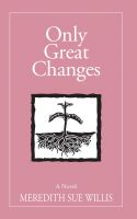 Cover for 'Only Great Changes'