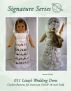 011 Lizzy's Wedding Dress Ensemble Crochet Pattern for American Girl and 18 inch Dolls by PatternsByJeannine CreationsByJeannine
