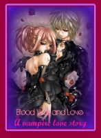 Cover for 'Blood War and Love {A vampire love story}'