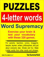 Cover for '4-Letter Words'