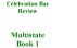 Multistate Bar Review Outlines Book 1 by Jackson Mumey