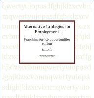 Cover for 'Alternative Strategies for employment'