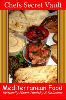 Cover for 'Mediterranean Food - Naturally Heart Healthy & Delicious'