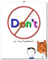 Cover for 'Don't'