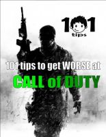 Cover for '101 tips to get WORSE at Call of Duty'