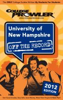 Cover for 'University of New Hampshire 2012'
