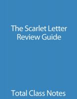 Cover for 'The Scarlet Letter: Review Guide'