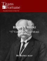 Cover for 'Henry J. Heinz: "57 Varieties" and More'