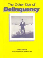 Cover for 'The Other Side of Delinquency'