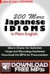 200 More Japanese Idioms by Clay Boutwell