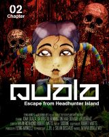 Cover for 'Quala - Escape From Headhunter Island'