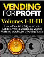 Cover for 'Vending for Profit volumes I-II-III'