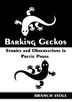 Cover for 'Barking Geckos'
