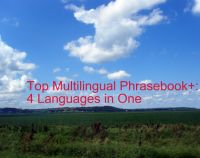 Cover for 'The Top Haitian Creole Multilingual Phrasebook+ : Read Free and Learn 4 Romance Languages in one Book : Haitian Creole, French, Spanish, and English'