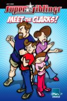 Cover for 'Super Siblings Collection - Meet the Clarks'