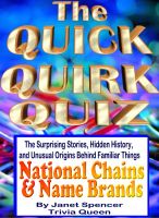 Cover for 'The Quick Quirk Quiz - National Chains & Name Brands'