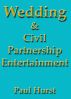 Wedding & Civil Partnership Entertainment by Paul Hurst