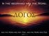 Who is Jesus? The Great Logos by Michael Robinson