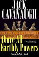 Cover for 'Above All Earthly Powers'