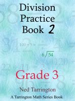 Cover for 'Division Practice Book 2, Grade 3'