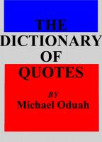 Cover for 'Dictionary of Quotes'