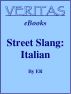 Street Slang: Italian by ER Agnew