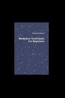 Cover for 'Meditation Techniques For Beginners'