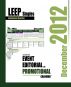 December 2012 Event, Editorial and Promotional Calendar, LEEP Single by Laura D Lewis