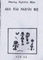 Cover for 'Gia T&agrave;i Người Mẹ'