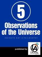 Cover for '5 Observations of the Universe'