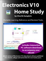 Cover for 'Electronics  V10 Home Study'