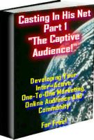 Cover for 'Casting In His Net~The Captive Audience'