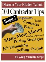 Cover for '100 Tips For Contractors - Book 3'