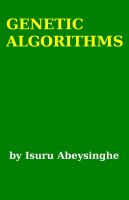 Cover for 'Genetic Algorithms'
