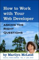 Cover for 'How to Work with Your Web Developer: Asking the Right Questions'