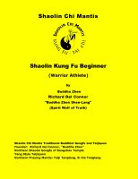 Cover for 'Shaolin Kung Fu Beginner (Warrior Athlete)'