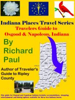 Cover for 'Travelers Guide to Osgood and Napoleon, Indiana'