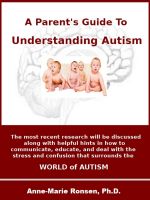 Cover for 'A Parent's Guide To Understanding Autism'