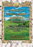 Cover for 'Commonly Disregarded Qur'anic Rulings'