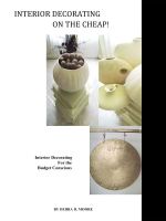 Cover for 'Interior Decorating on the Cheap!'